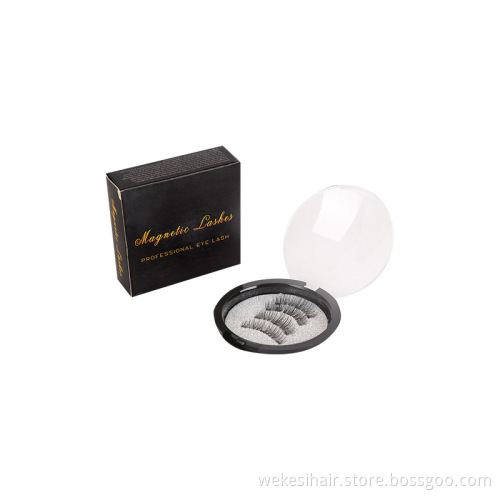 Customized Eyelash Packaging Box Premium Mink Eyelashes 3D Eyelash Packaging Box 100 Packs Crown Lash Box Package